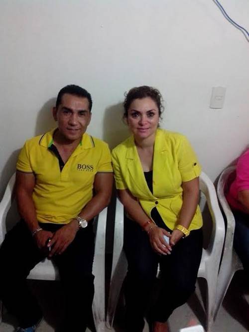 José Luis Abarca, alcalde de Iguala, y su esposa María de los Ángeles Pineda