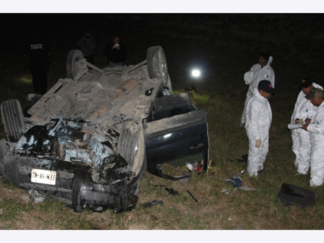 El accidente ocurrió en el municipio de Sabinas Hidalgo.
