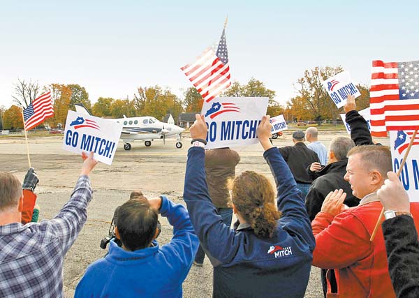 Campaña de Mitch McConnell en Kentucky.