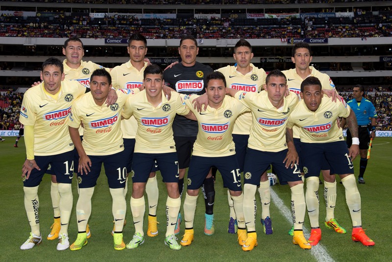 El once del América en el Clásico