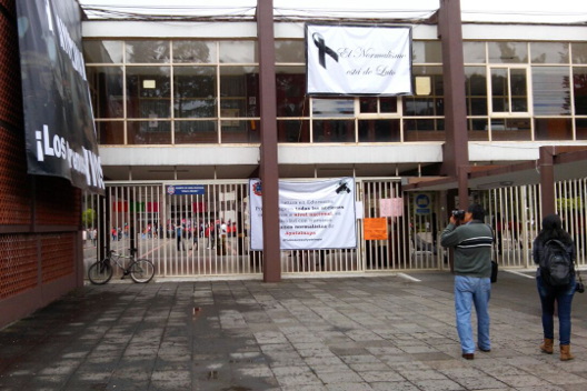 La normal de Veracruz anunció el paro de 72 horas.