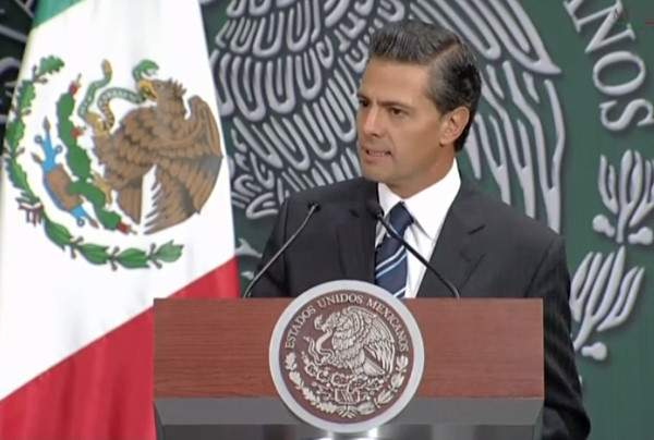 El presidente Enrique Peña Nieto hizo un reconocimiento a la PGR por la captura de José Luis Abarca, ex alcalde de Iguala. 