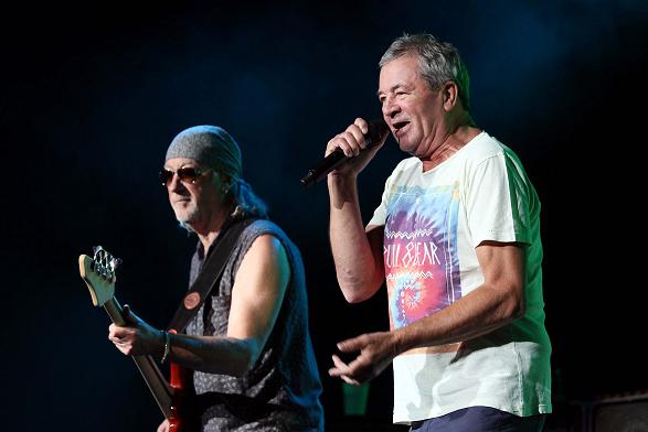 Deep Purple se presentó en la Arena Ciudad de México. 