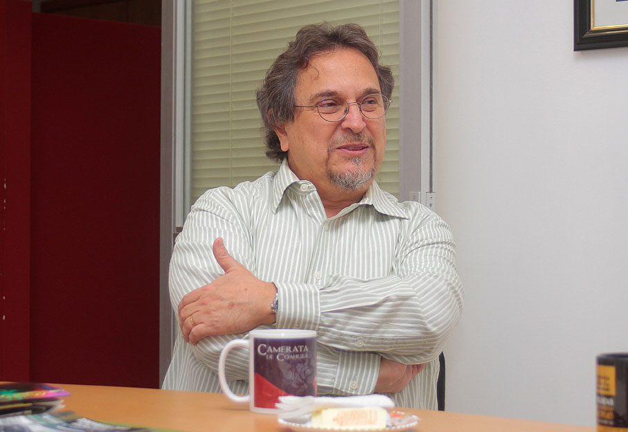Director de la Camerata de Coahuila, Ramón Shade.