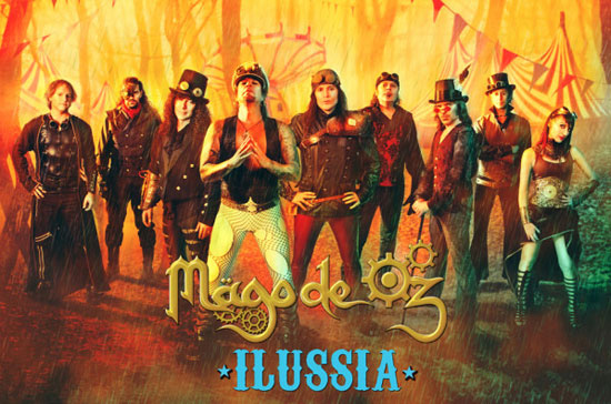 'Ilussia' es el nuevo álbum de Mägo de Oz.