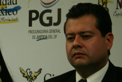 José Ramón Amieva, consejero jurídico del Distrito Federal.