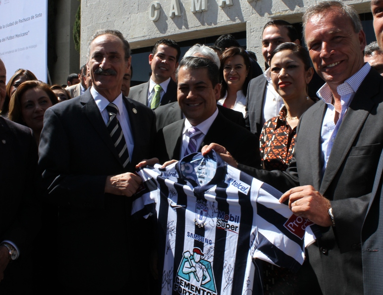 Pachuca es declarada cuna del futbol 