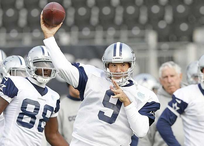 Romo en la práctica de Londres 