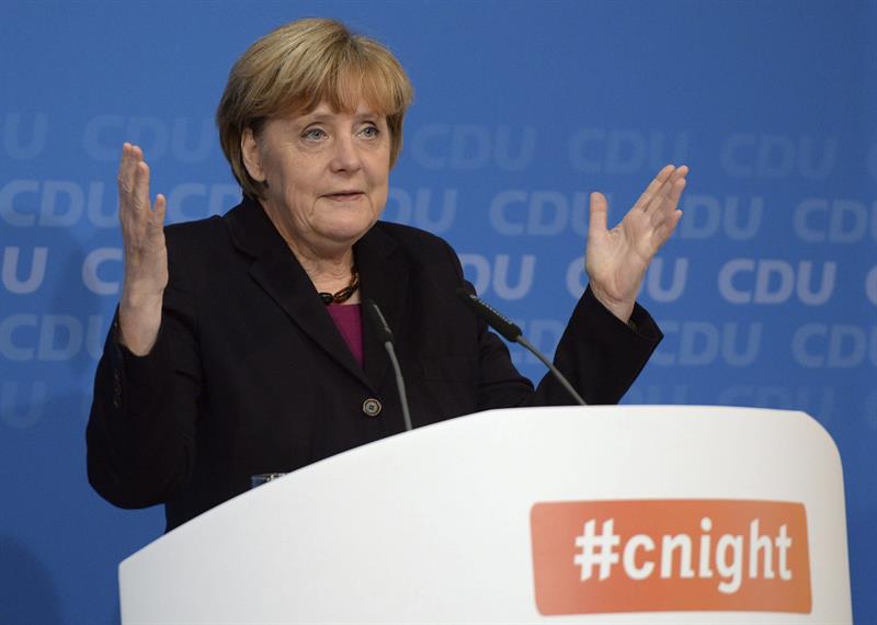 Angela Merkel, canciller de una Alemania que veinte años después de la caída del Muro de Berlín lidera la Unión Europea