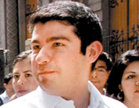 El presidente del blanquiazul.