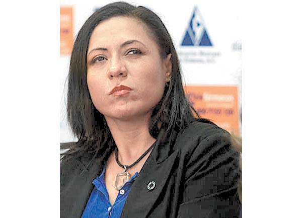 Marcela Vega, de la FDM.