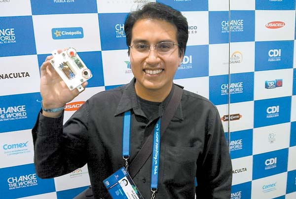 Alejandro Abarca fue uno de los 20 finalistas del Premio Gifted Citizens de la Ciudad de las Ideas.