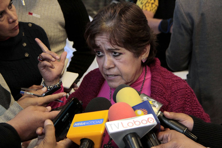 Esperanza Sánchez Marentes presidenta de la organización 'Mujeres en Lucha de la Equidad de Género'.