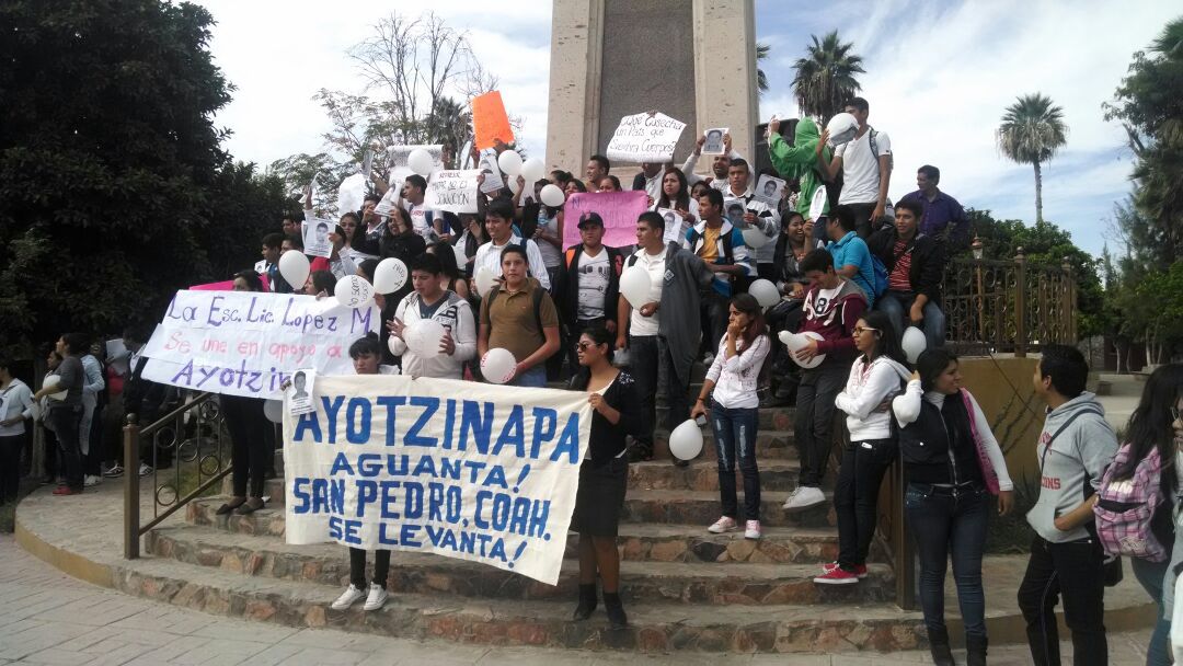 Es la primera manifestación de apoyo en este municipio.