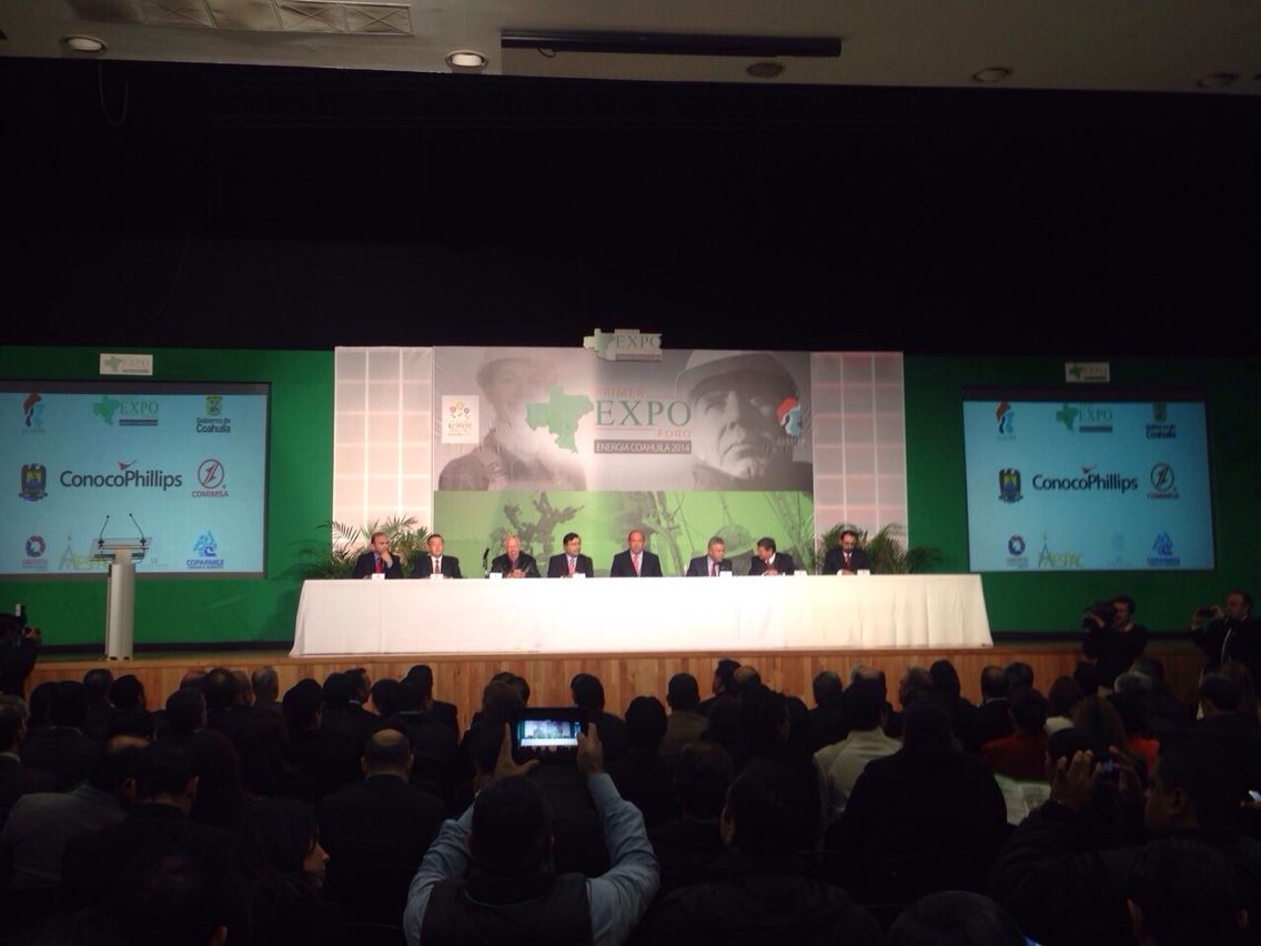 Inauguración de la Expo Feria Energía Coahuila 2014