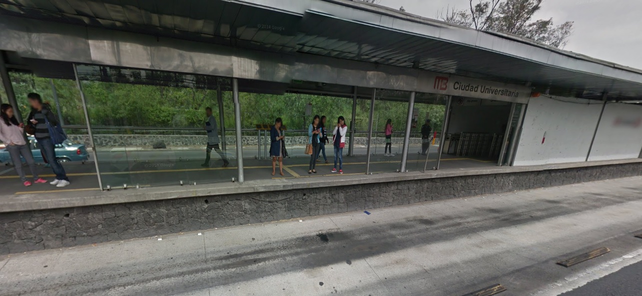 La semana pasada dicha estación fue incendiada junto a una unidad de Metrobús por un grupo de manifestantes.