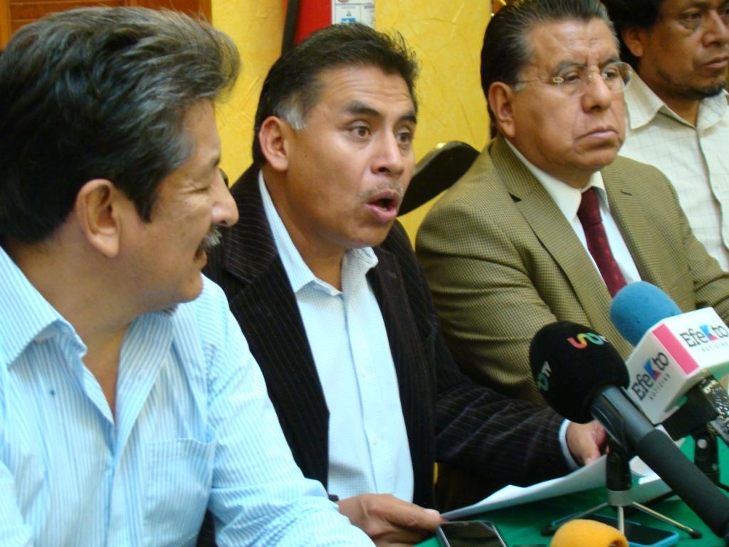 Gildardo González Bautista, representante de la Alianza Mexicana de Organizaciones Sociales.