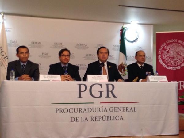 Desde la PGR se dieron detalles de los decomisos y cateos que se realizaron en tres inmuebles del Estado de México y el Distrito Federal.
