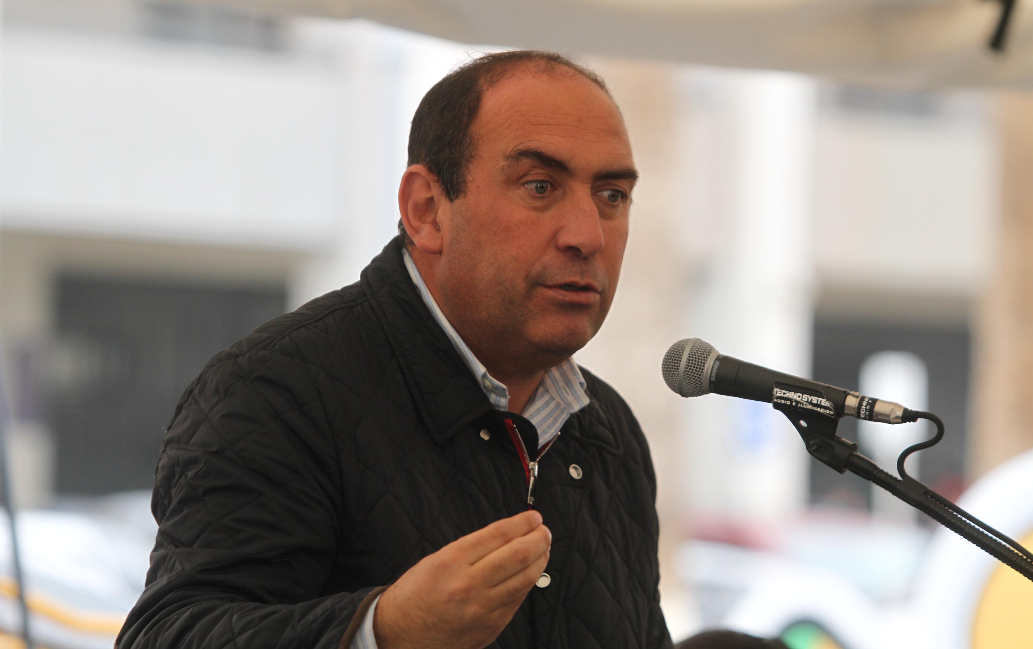 El gobernador del Estado, Rubén Moreira. 
