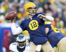 Aaron Rodgers, en la victoria de Green Bay