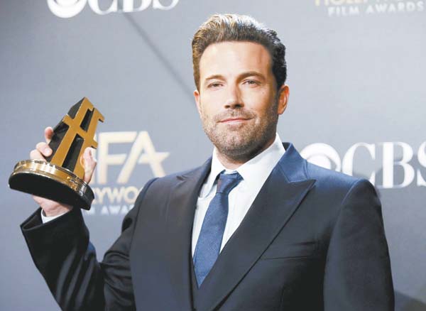 Ben Affleck fue el principal ganador por la cinta "Perdida".