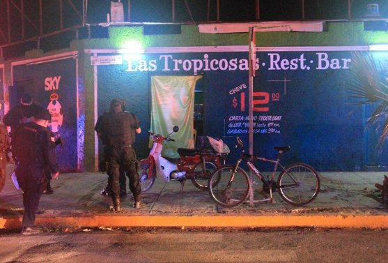 El saldo fue de dos hombres heridos.