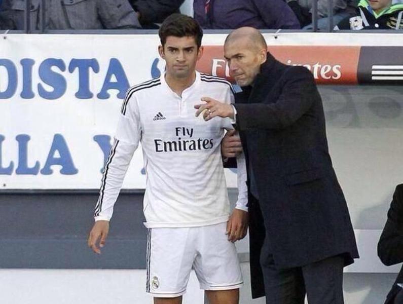 Enzo y Zinedine Zidane