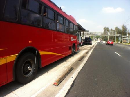 Las unidades de Metrobús son custodiadas por la SSPDF.