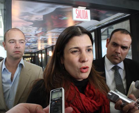 Lorenia Canavati explicó que es grande la responsabilidad.