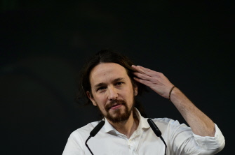 Pablo Iglesias, secretario general de Podemos, es el líder político de moda en España por el espectacular ascenso de su partido