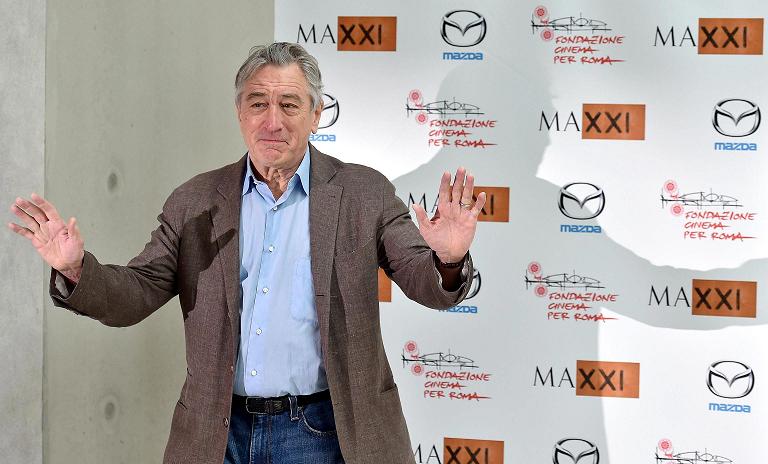 Robert de Niro en la presentación del documental. 