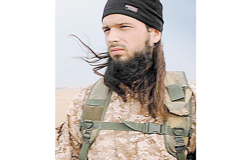 Un yihadista europeo en Irak.