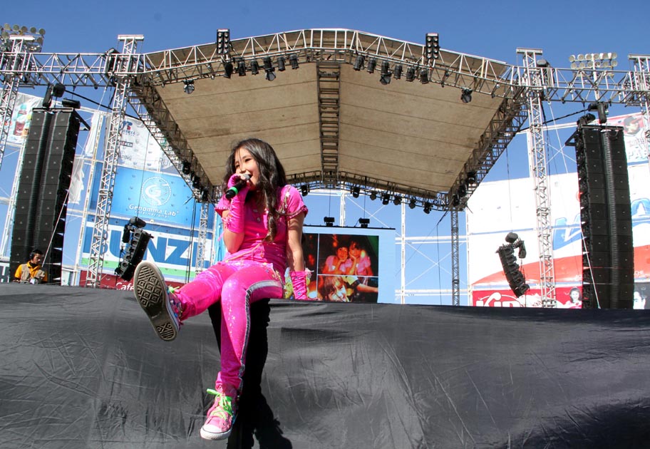 Mafer Chavana en ¡Viva la Radio 2014!