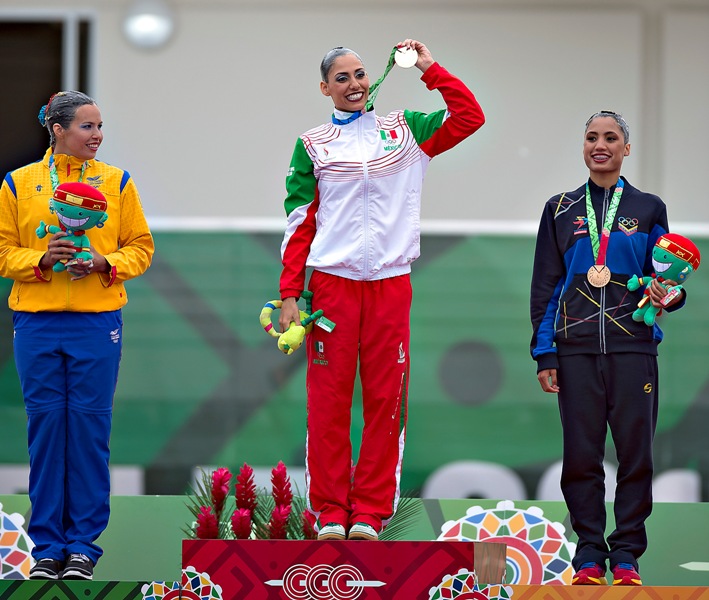 Nuria Diosdado ganó su cuarta medalla de oro en los Juegos Centroamericanos de Veracruz 2014