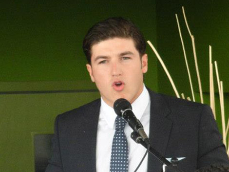 Samuel Alejandro García Sepúlveda, abogado e integrante de la organización Rescatemos Nuevo León. 