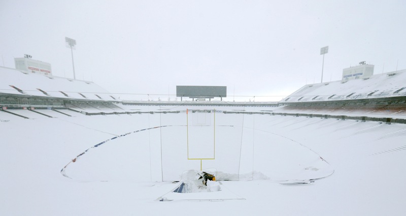 Así luce el estadio de Bills 