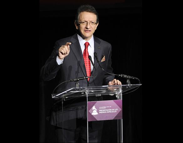 Gabriel Abaroa, presidente de la Academia Latina de la Grabación.
