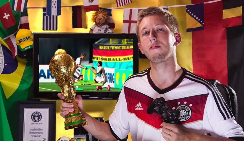 Hadler y su récord en videojuegos