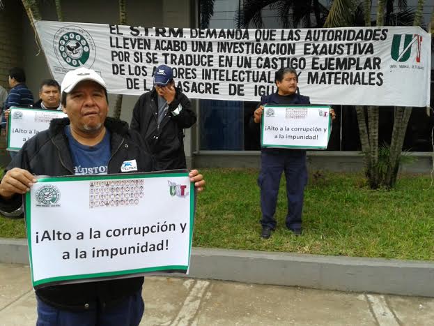 Sindicalizados realizan plantón