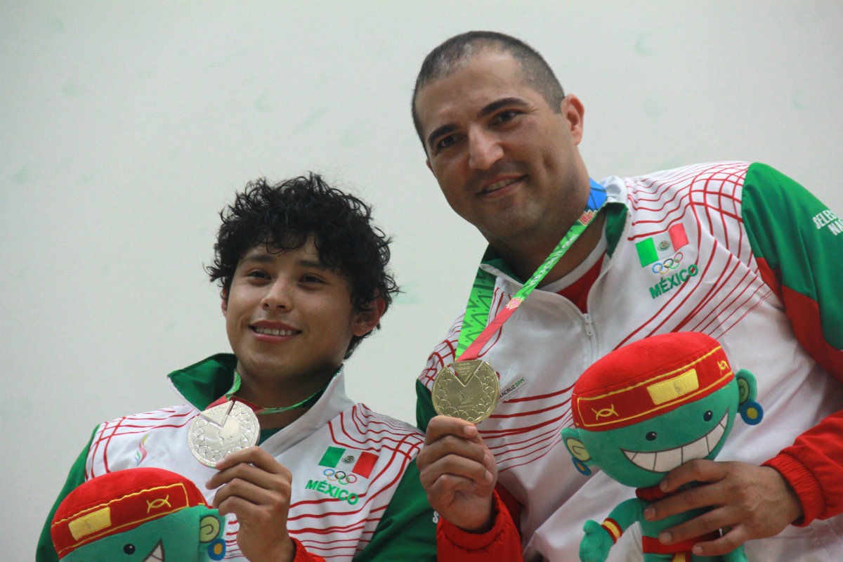 El Racquetbol varonil también se cubrió de oro 