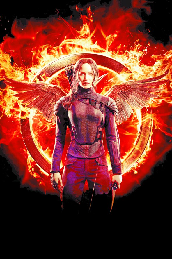 Jennifer Lawrence interpreta a Katniss Everdeen en Los Juegos del Hambre.