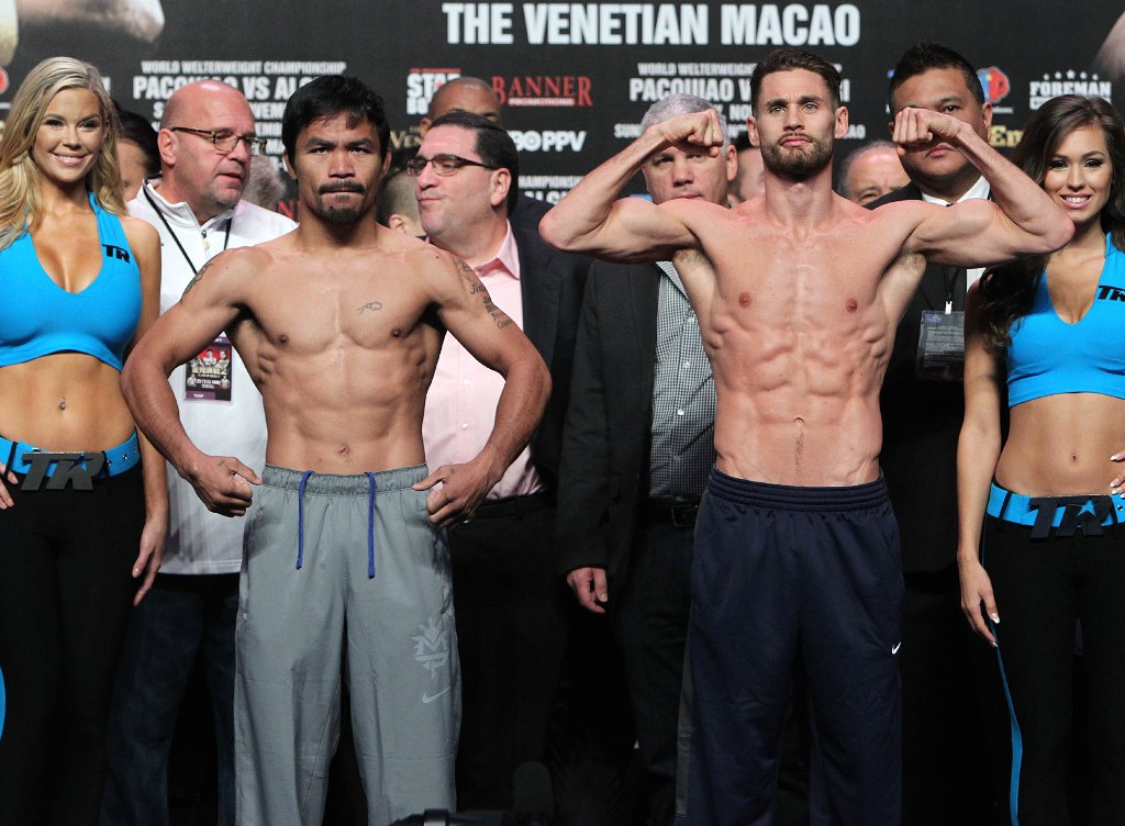 Manny Pacquiao y Chris "Real Rocky" Algieri se medirán el sábado 22 de noviembre  