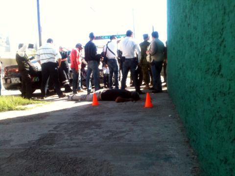 Simulacro de asesinato en Torreón.