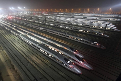 Los trenes de alta velocidad chinos se abren paso en el mercado mundial
