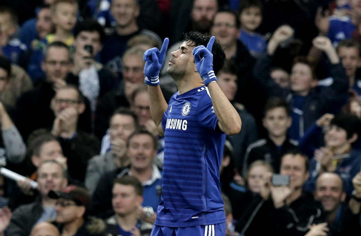 Diego Costa, delantero del Chelsea  
