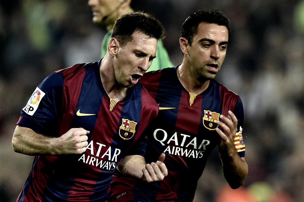 Messi marcó, de tiro libre, su gol 251, histórico en España 