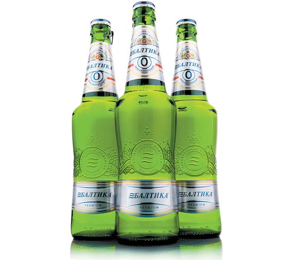 Baltika, una de las marcas de la cervecera.