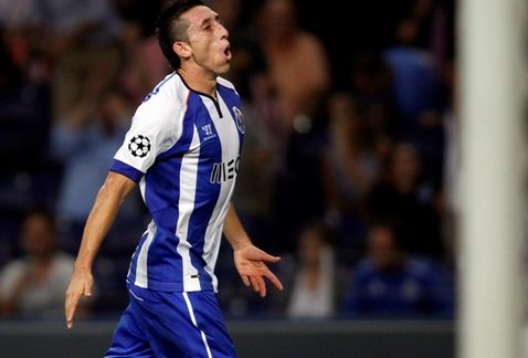 Héctor Herrera con el Porto 