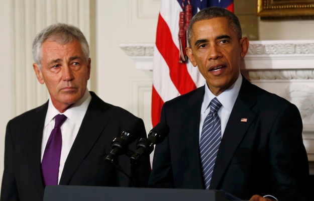 Obama anunció la renuncia del secretario de Defensa Chuck Hagel.