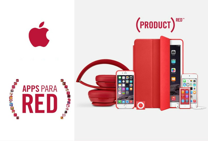 Con productos, accesorios y aplicaciones, Apple quiere unirse a la lucha contra el Sida.